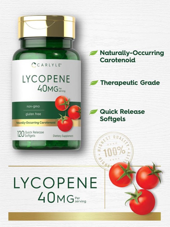Carlyle Lycopene 40mg -(120 Softgels) - Image 3
