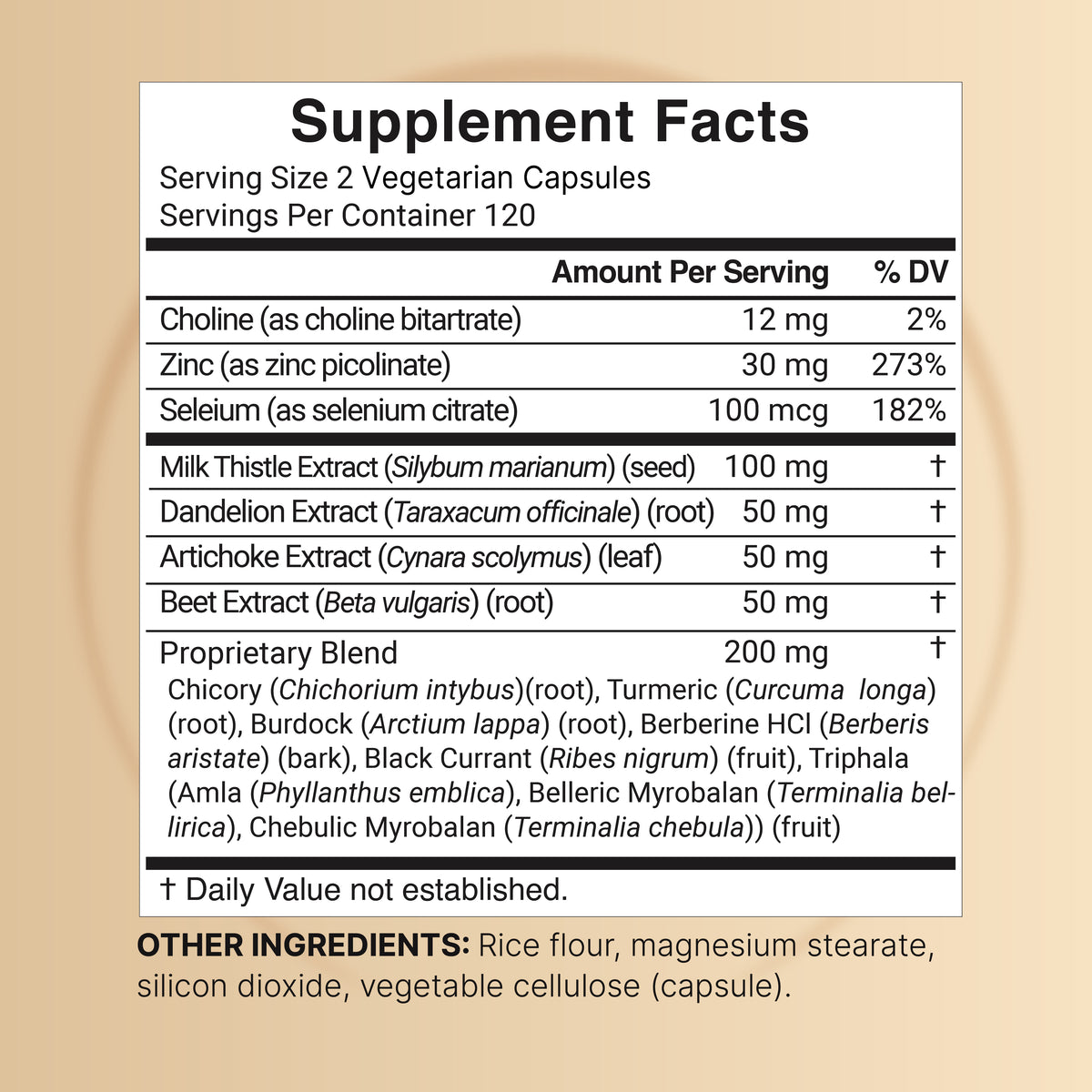Naturebell Liver 15-in-1 Complex - (240 Veggie Capsules) - Image 3