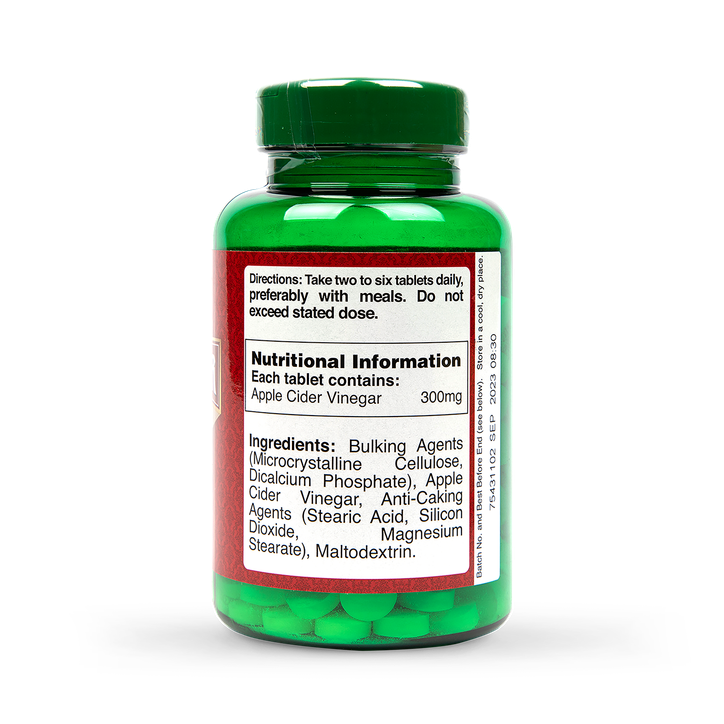 Holland & Barrett Apple Cider Vinegar 300mg (200 Tablets) - Image 3