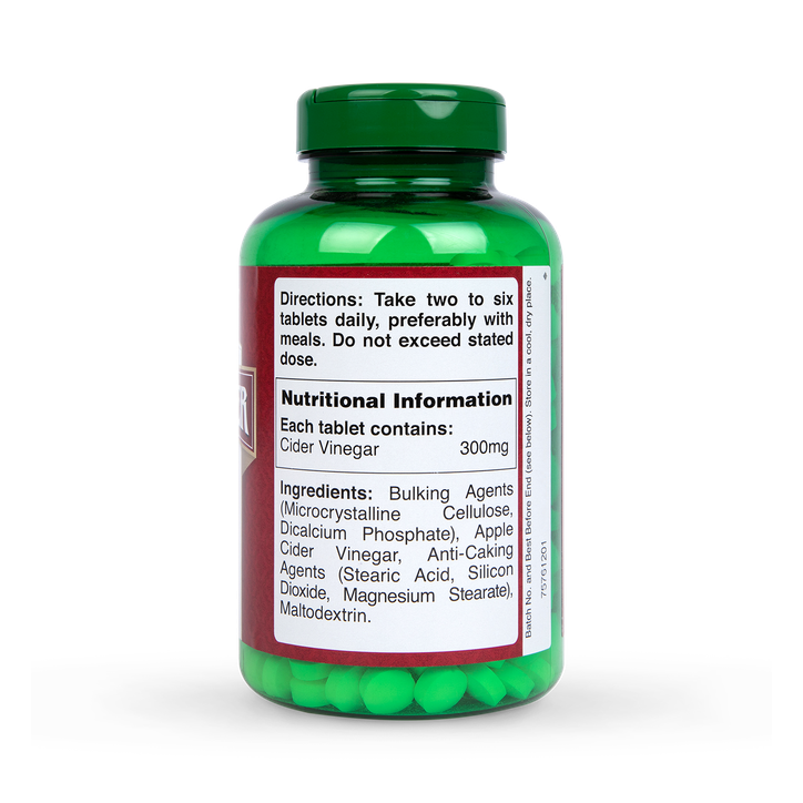 Holland & Barrett Apple Cider Vinegar 300mg (400 Tablets) - Image 3