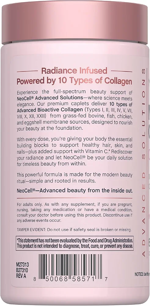 NeoCell Multi Collagen Peptides (60 Caplets) - Image 3