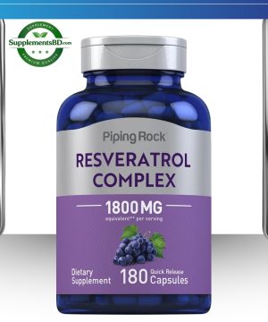 Piping Rock Resveratrol complex - (180 Capsules)