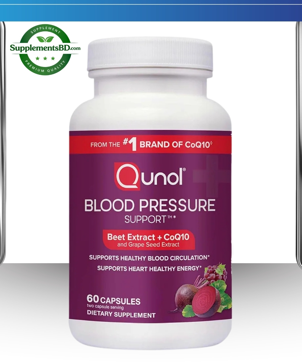 Qunol Blood Pressure Support – (60 Capsules)