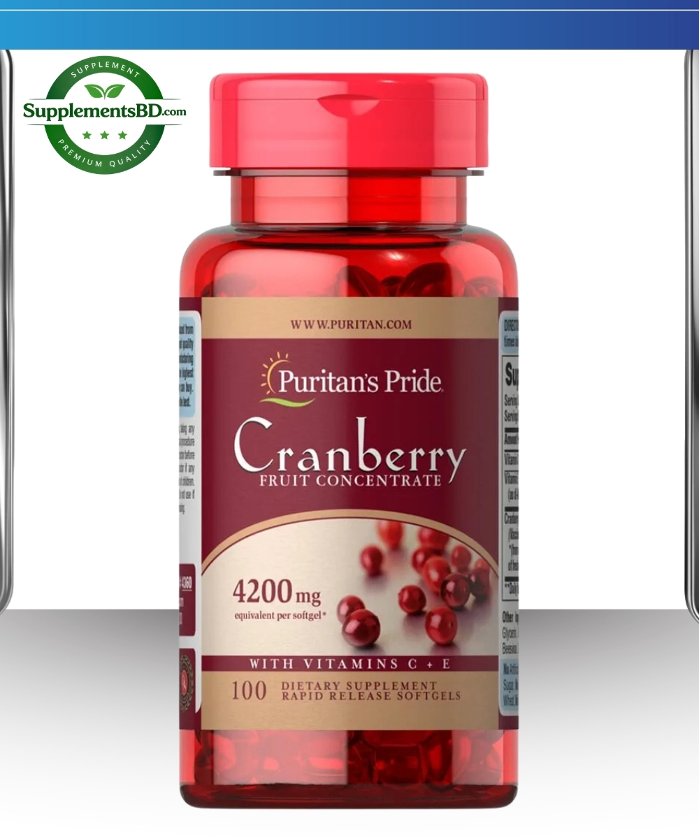 Puritan's Pride Cranberry - (100 counts)
