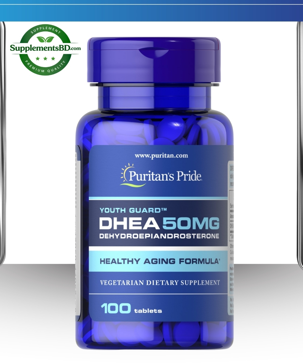 Puritan’s Pride DHEA (50 mg) – (100 tablets)