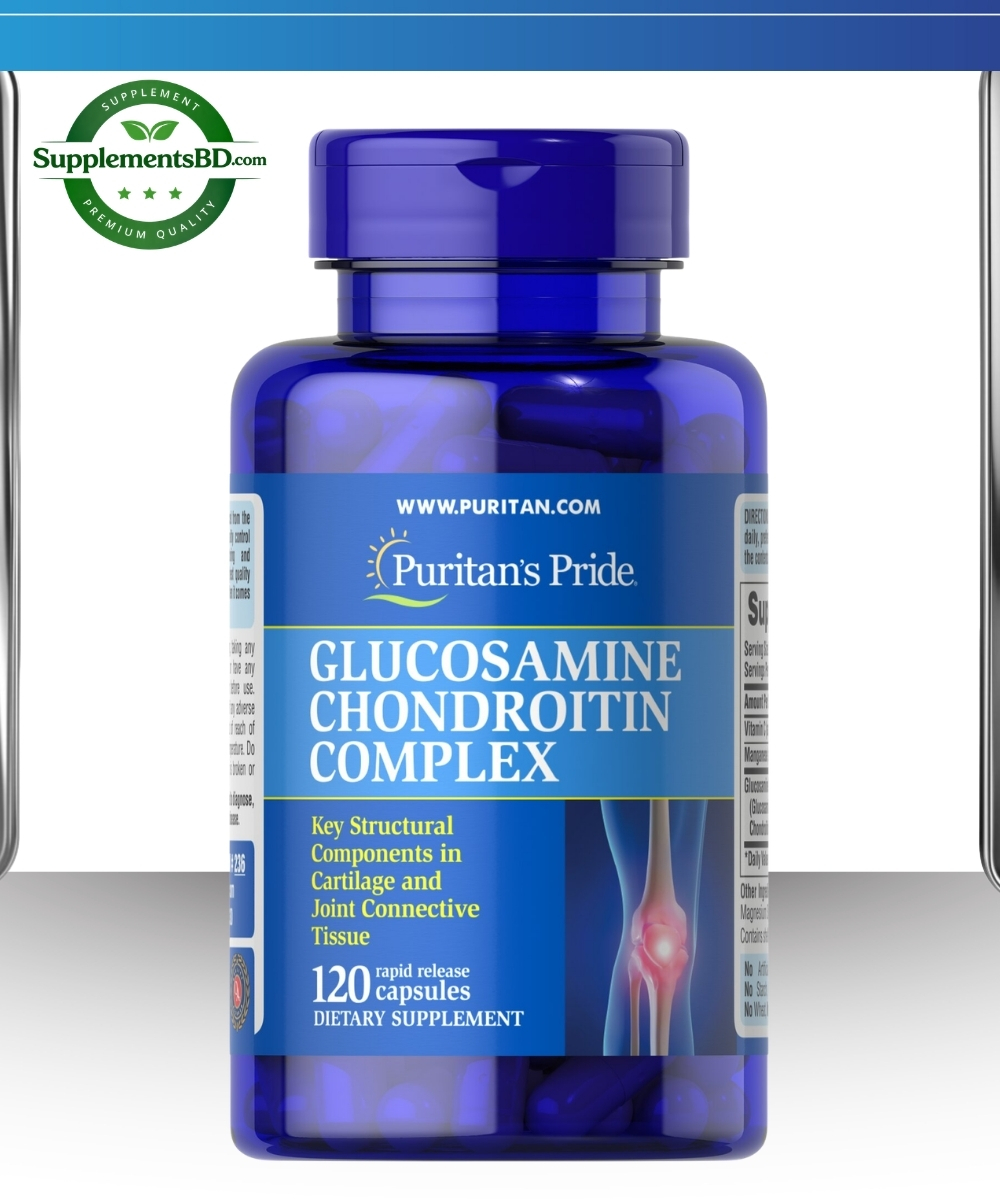 Puritan’s Pride Glucosamine Chondroitin Complex -(120 Capsules)
