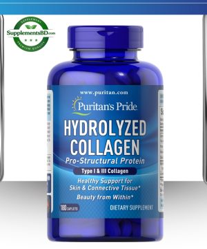 Puritan's Pride Hydrolyzed Collagen - (180 Caplets)