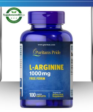 Puritan’s Pride L-Arginine 1000 mg (100 Capsules)