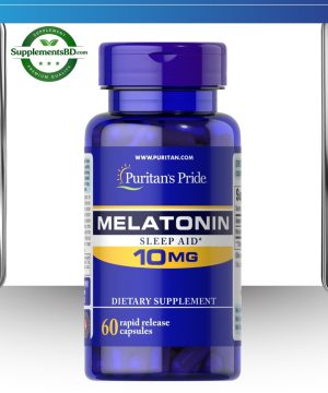 Puritan's Pride Melatonin 10mg (60 Capsules)