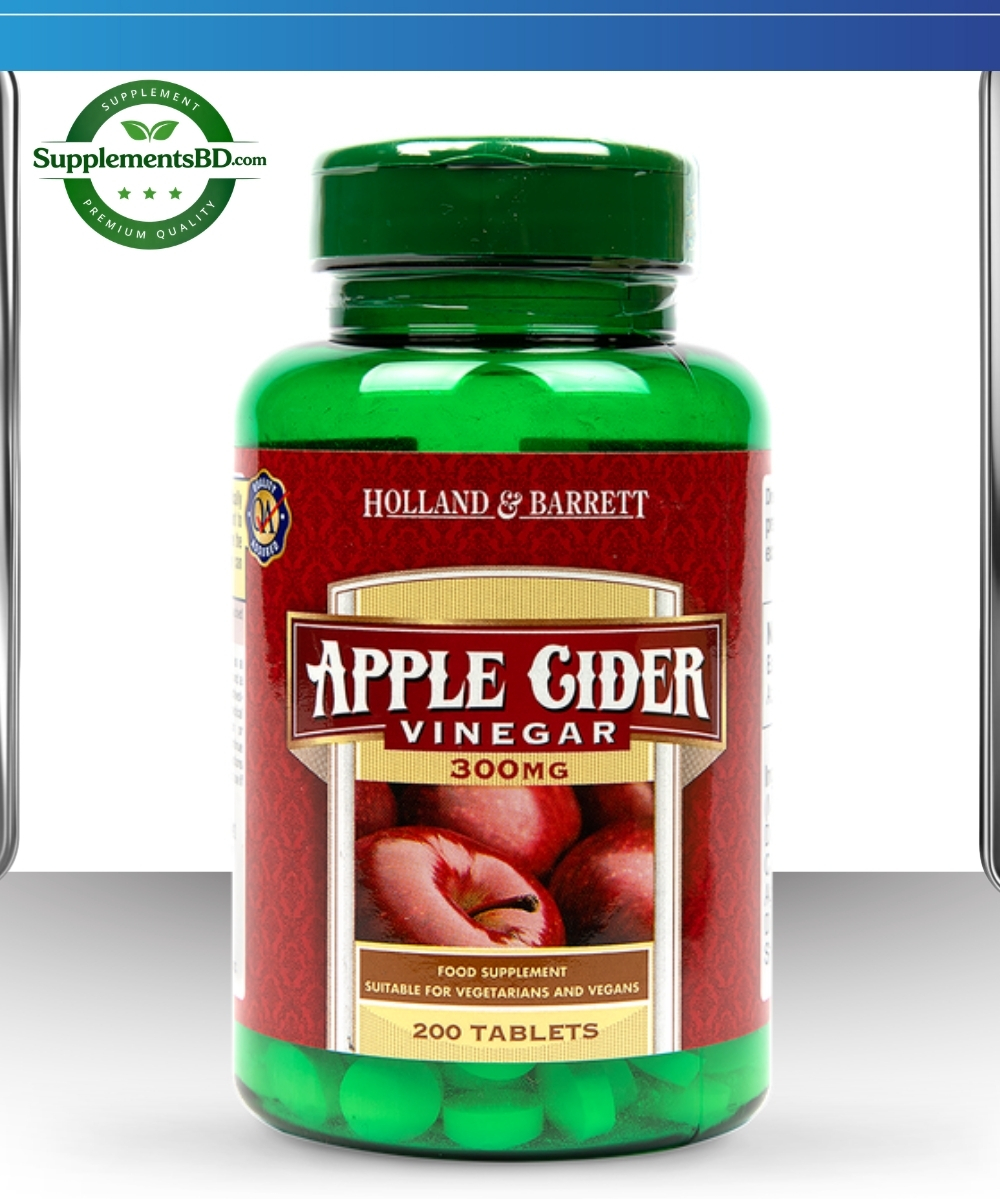 Holland & Barrett Apple Cider Vinegar 300mg (200 Tablets)