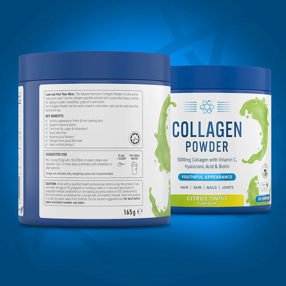Applied Nutrition Collagen Powder Citrus Twist Flavour 165g - (30 Servings) - Image 3