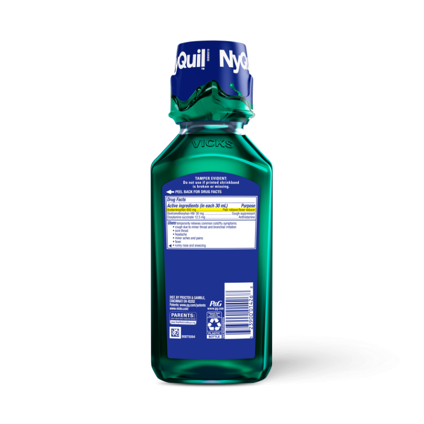 Vicks NyQuil Cold & Flu(354ml) - Image 2