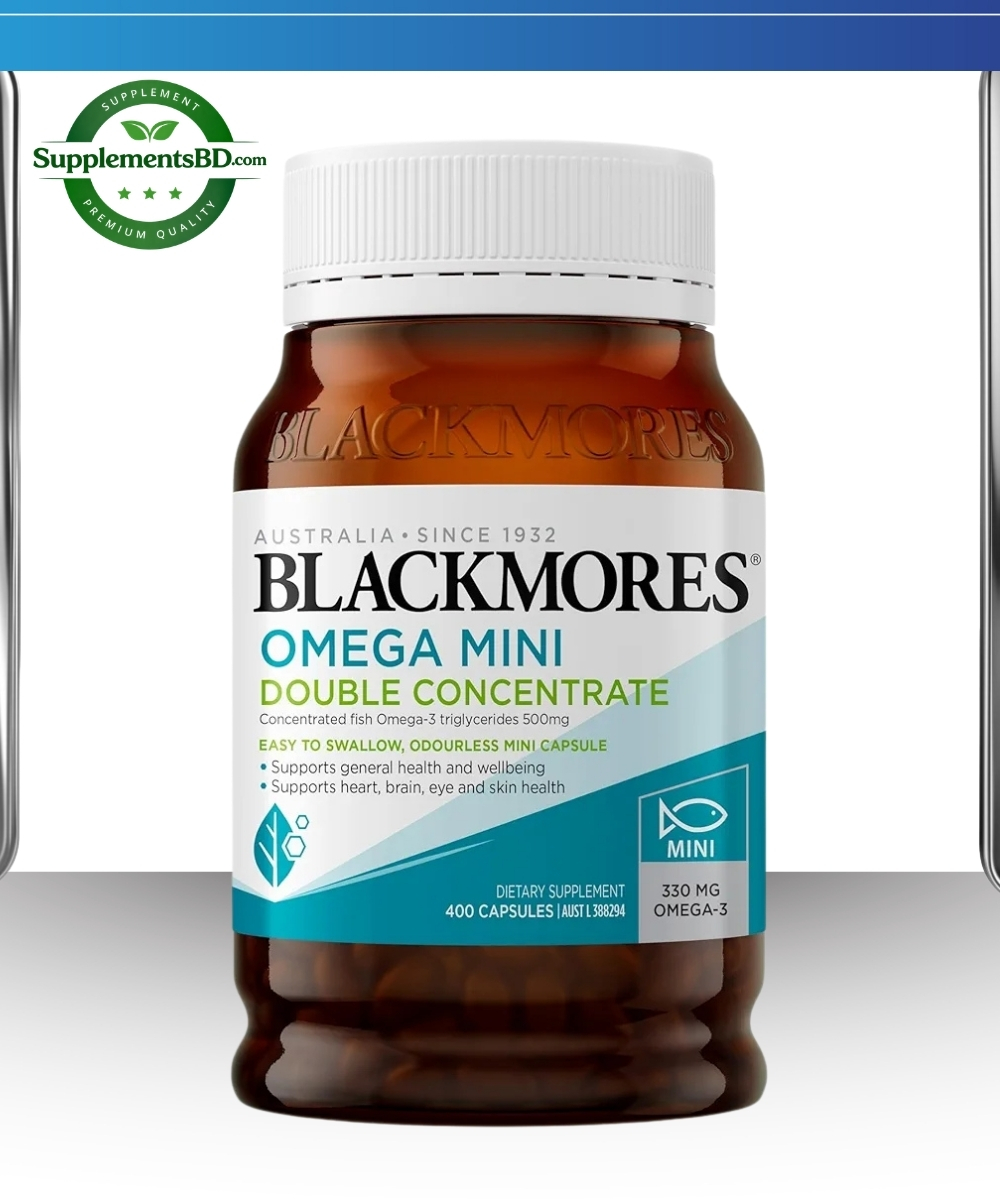 Blackmores Mini Omega Double Concentrate (400 Capsules)