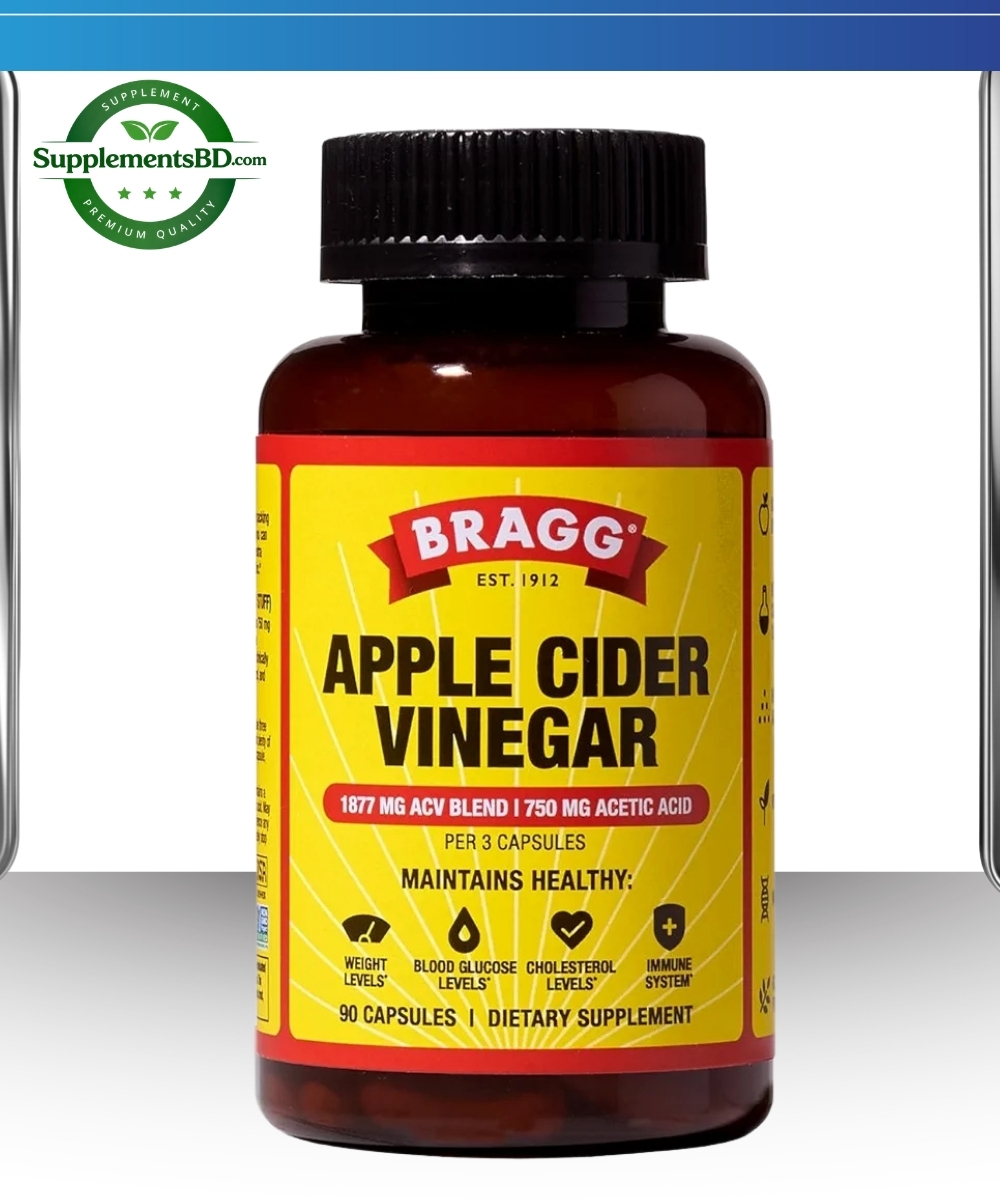 Bragg Organic Apple Cider Vinegar (90 capsules)