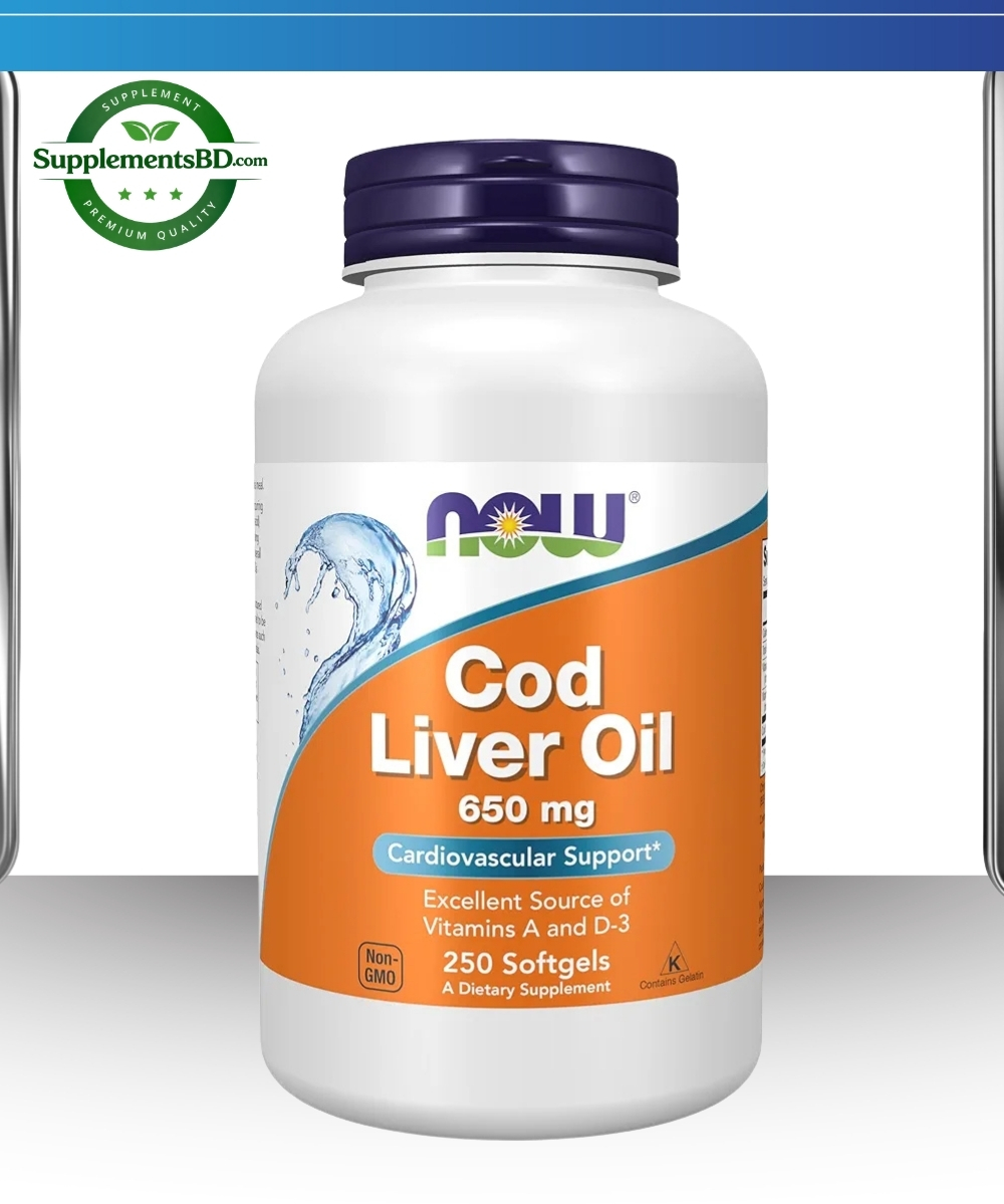 NOW Foods Cod Liver Oil (650 mg)