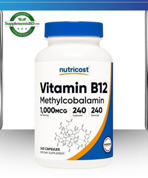 Nutricost Vitamin B12 (Methylcobalamin) 1000mcg(240 Capsules)