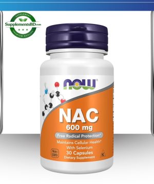 NOW Foods NAC With Selenium(30 Capsules)