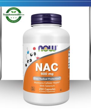 NOW Foods NAC, 600mg(250 Capsules)