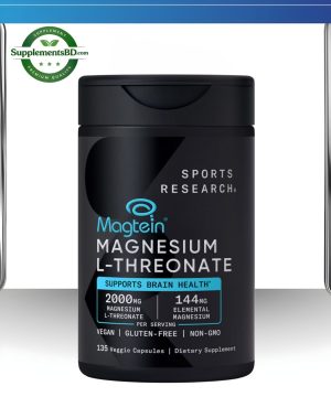 Sports Research Magnesium L-Threonate 2000mg (135 capsules)